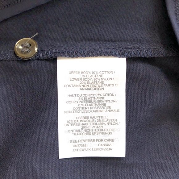 J. Crew • Stretch Tailored Perfect Bodysuit - Picture 8 of 8